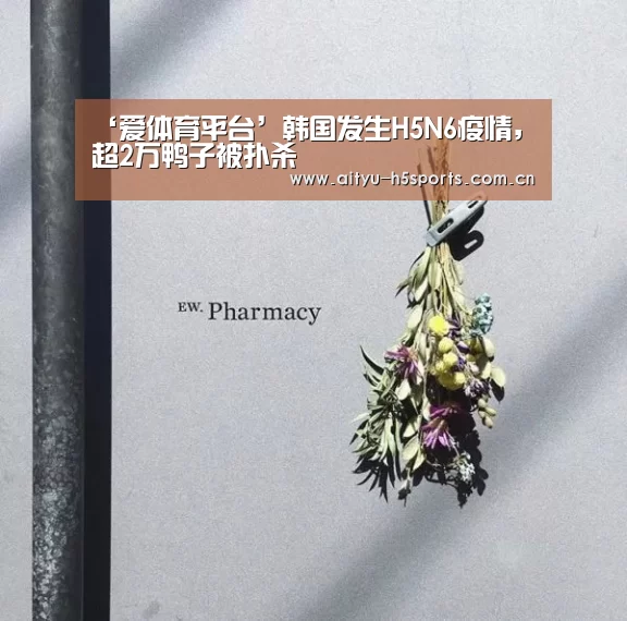 ‘爱体育平台’韩国发生H5N6疫情,超2万鸭子被扑杀(图1) 爱体育平台